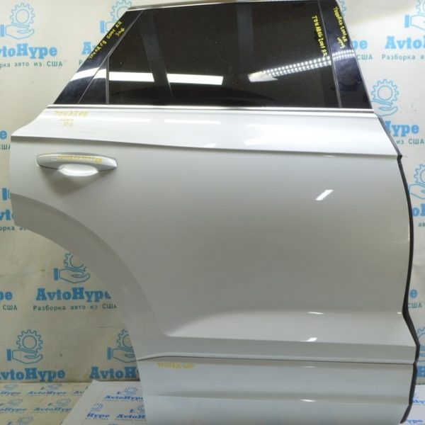 Дверь голая зад прав VW Touareg 18- белый C9A (01) 760833052B