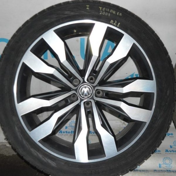 Диск колесный R21 9.5J ET31 VW Touareg 18- (01) бордюрка 1 760601025L NQ9