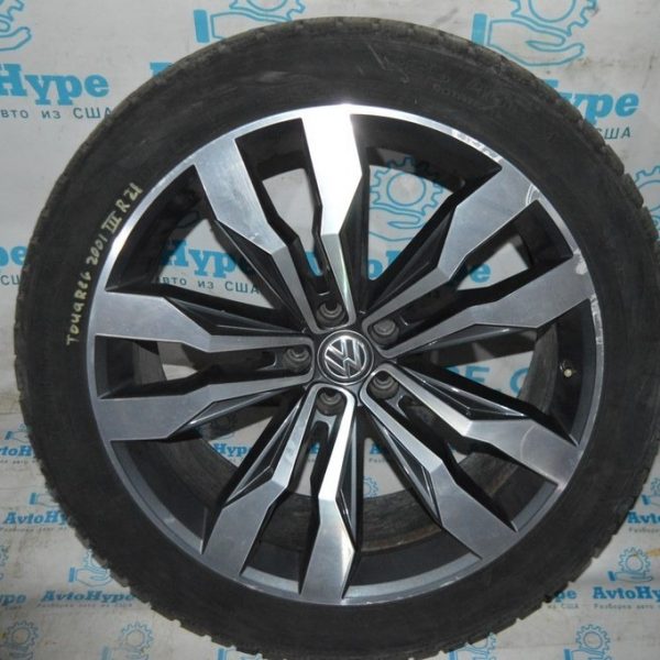 Диск колесный R21 9.5J ET31 VW Touareg 18- (01) бордюрка 3 760601025L NQ9
