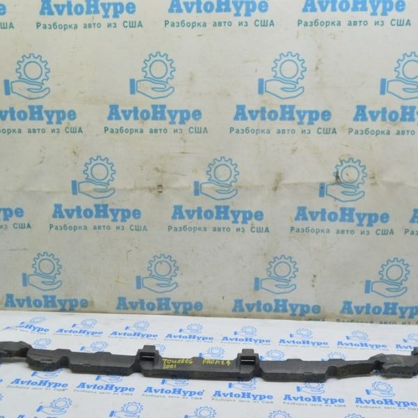 Абсорбер переднего бампера VW Touareg 18- верхний (01) надрывы 760807248B