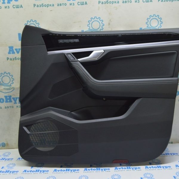 Накладка обшивки двери перед прав VW Touareg 18- черн глянец, ПРОДАЕМ КОМПЛЕКТОМ 760867410B NVE