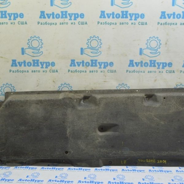 Защита днища левая VW Touareg 18- (01) 2 трещинки 4M0825205L