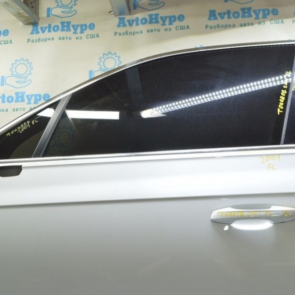 Молдинг дверь-стекло центральный перед лев VW Touareg 18- хром 760837475B VNH