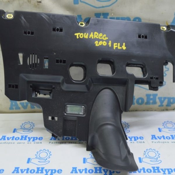 Накладка пространства ног водителя VW Touareg 18- черн 761863081D