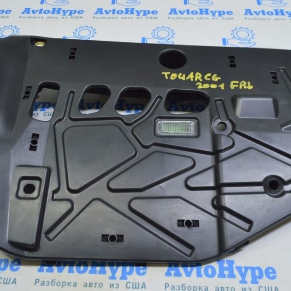 Накладка пространства ног пассажира VW Touareg 18- черн 761863082