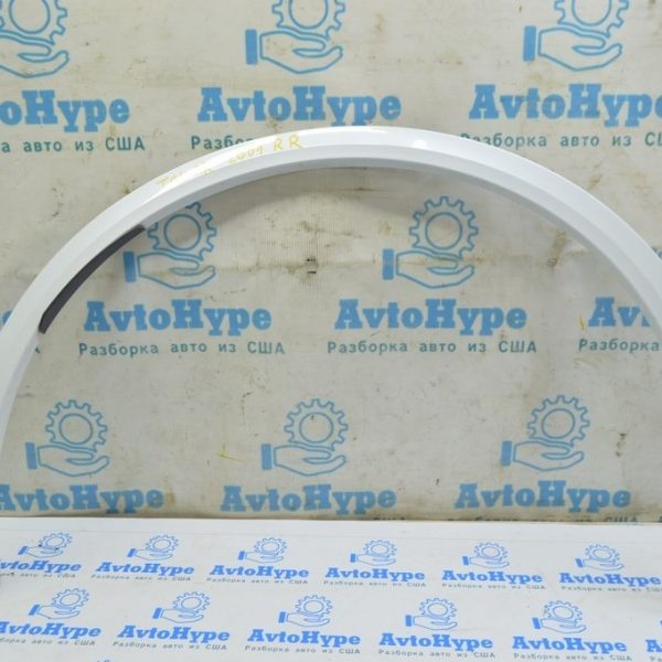 Накладка арки крыла зад прав VW Touareg 18- белое C9A (01) 760853818E