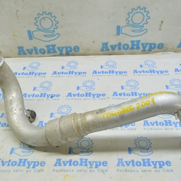 Патрубок интеркулера правый VW Touareg 18- 3.0d второй, металл 059145673EE