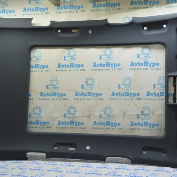 Обшивка потолка VW Touareg 18- черн, под панораму (01) 760867501A 3HM