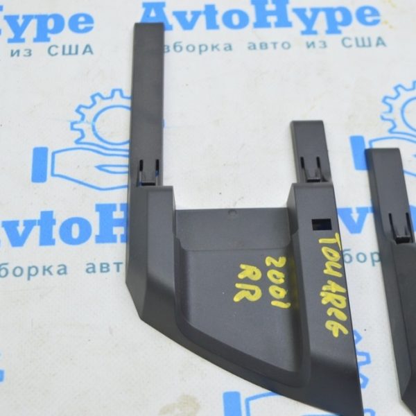 Накладка салазок заднего сиденья правая VW Touareg 18- черн 760885074  4PK