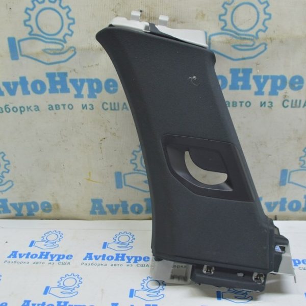 Накладка задней стойки верх перед правая VW Touareg 18- черн 760867288A RXB