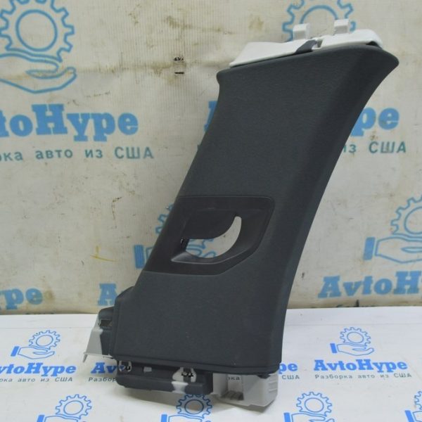 Накладка задней стойки верх перед левая VW Touareg 18- черн 760867287A RXB