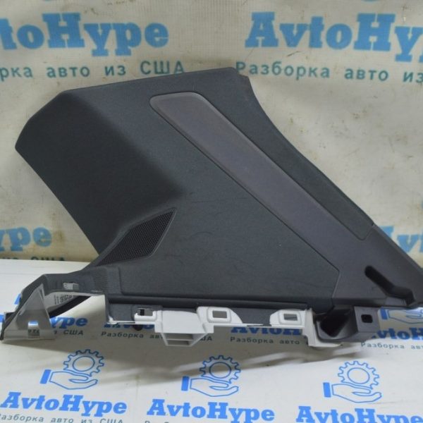 Накладка задней стойки верх задняя правая VW Touareg 18- черн, под динамик 760867246Q RXB