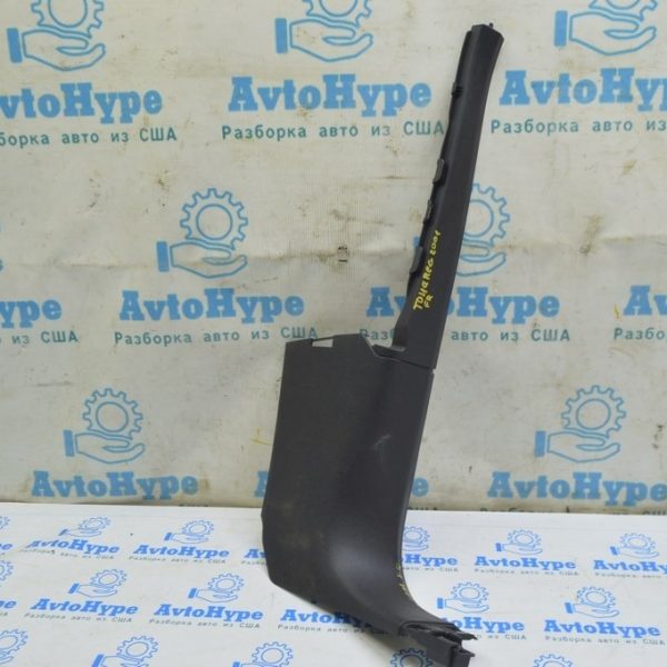 Накладка передней стойки средняя правая VW Touareg 18- черн узкая 761868224  4PK