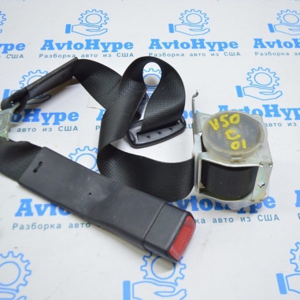 Ремень безопасности зад центр Toyota Camry v50 12-14 usaeuro черн 73480-06121-C3