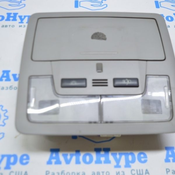 Плафон освещения передний Toyota Camry v50 12-14 usaeuro без люка сер 63650-06381-B0