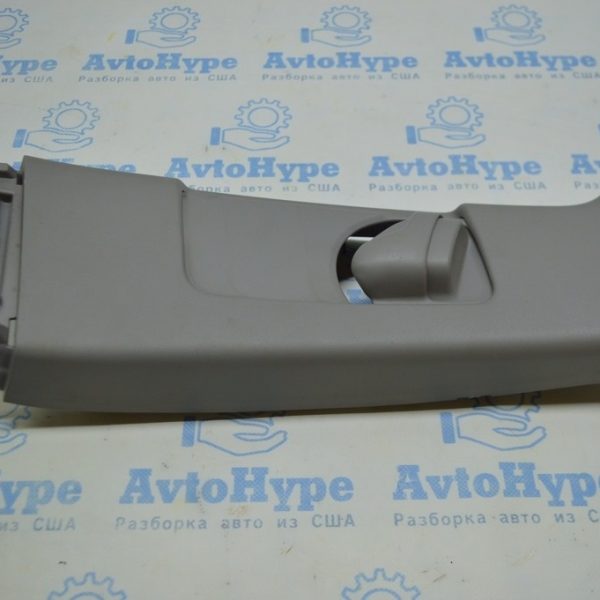 Накладка центральной стойки верхняя (ремень) правая Toyota Camry v50 12-14 usaeuro серая 62410-06150-B0
