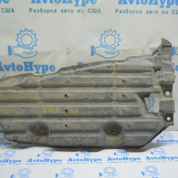 Защита днища правая задняя Toyota Camry v50 12-14 58398-33020