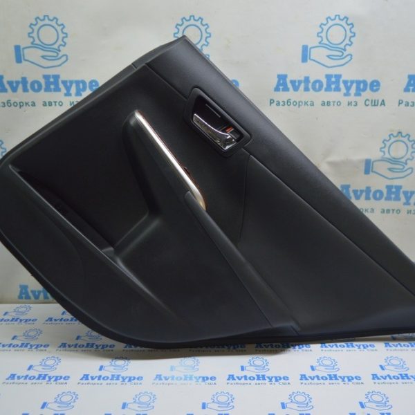 Обшивка двери (карточка) зад прав Toyota Camry v50 12-14 usaeuro черн 67630-06F62-C6