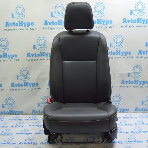 Комплект сидений перед и зад c Airbag Toyota Camry v50 12-14 Черная кожа идеал (01) 71072-06C31-A2