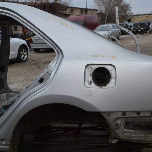Четверть крыло задняя левая Toyota Camry v50 12-14 usaeuro серебро (03) шпакля, крашена 61602-06180