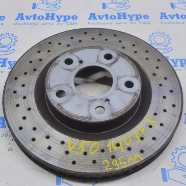 Диск тормозной перед прав Toyota Camry v50 12-14 usaeuro (03) перфорация 295мм 43512-06150