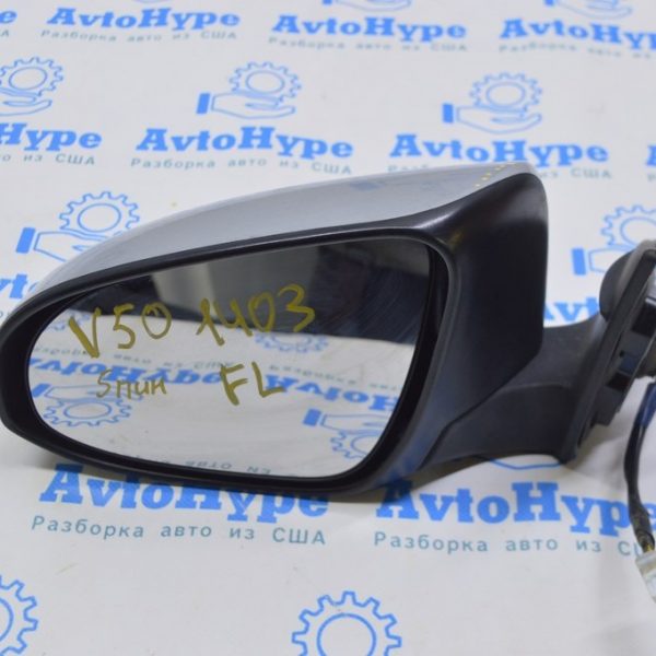Зеркало боковое левое Toyota Camry v50 12-14 usa 5 пин, серебро, подогрев (03) дефект 87909-06411