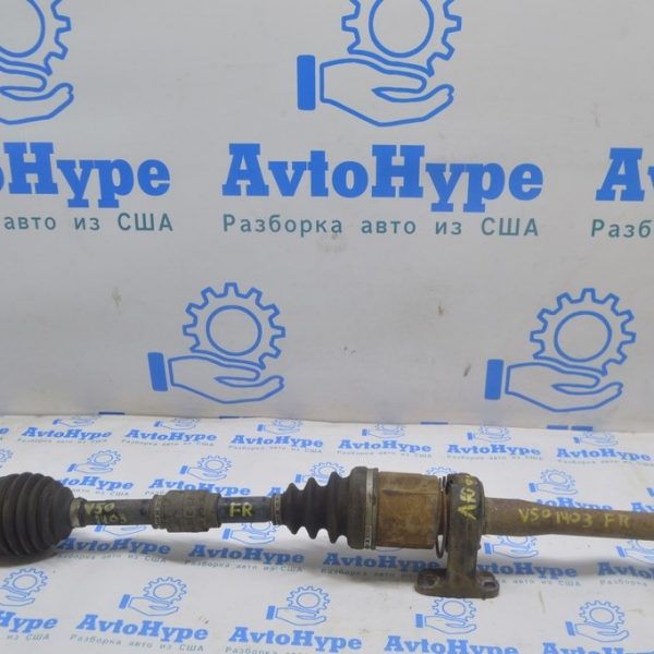 Привод полуось перед прав Toyota Camry v50 2.5 12-14 usaeuro с подвесным подшипник (03) люфт 43410-06730