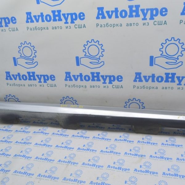 Порог правый Toyota Camry v50 12-14 usa SE (03) серебро, шпакля, трещины 75851-06914