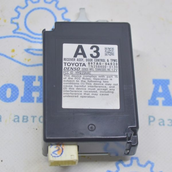 Tire Pressure TPMS Monitoring-Receiver Toyota Camry v50 12-14 usa (03) 897A0-06030