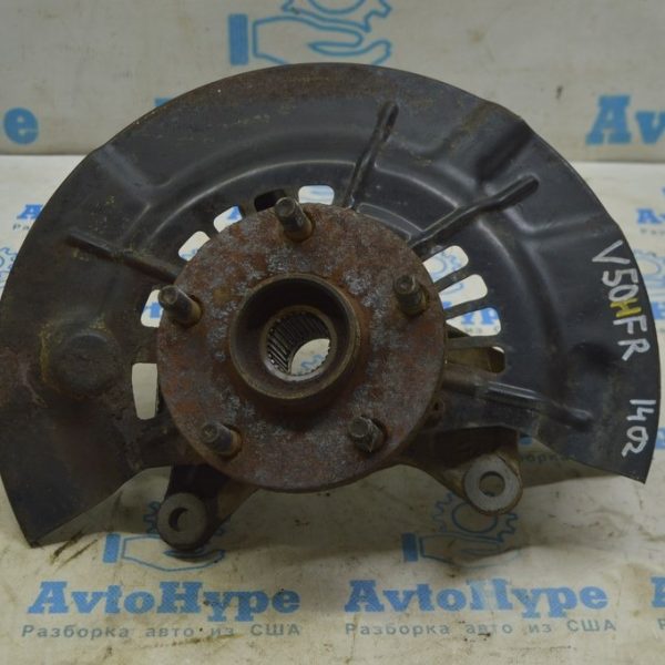 Цапфа со ступицей перед прав Toyota Camry v50 12-14 usaeuro LE XLE (02) с кожухом 43211-AA010