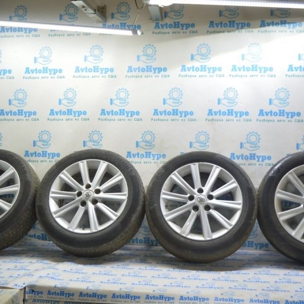 Диск колесный R17 x 7J ET45 (5*114.3) Toyota Camry v50 XLE usaeuro легкая бордюрка (02) 1 42611-06730