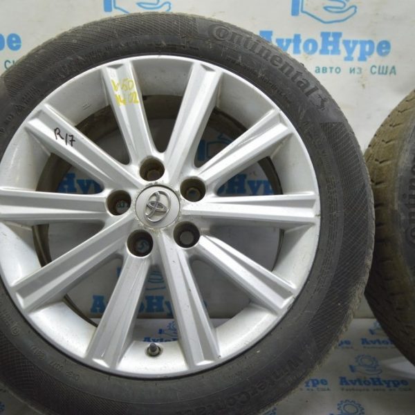 Диск колесный R17 x 7J ET45 (5*114.3) Toyota Camry v50 XLE usaeuro легк бордюрк,окислы (02) 3 42611-06730