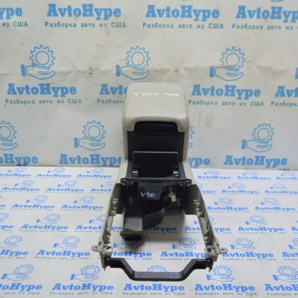 Консоль центральная (подлокотник и подстаканники) Toyota Camry v50 12-14 usaeuro серая 58910-06091-B1
