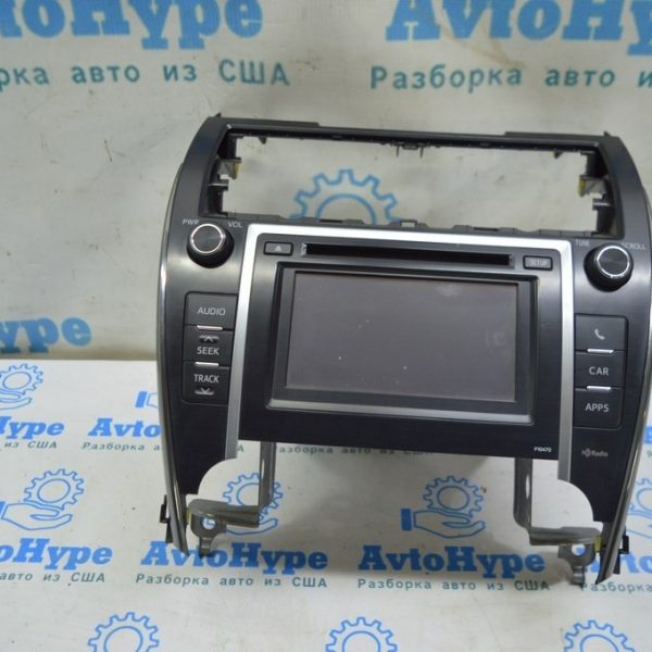 Магнитофон, Монитор, CD-changer, Радио Toyota Camry v50 12-14 usaeuro большой дисплей (02) 86140-06021