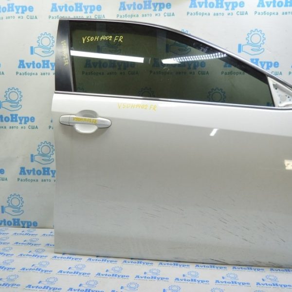 Дверь голая перед прав Toyota Camry v50 12-14 usaeuro (02) белая 67001-06170