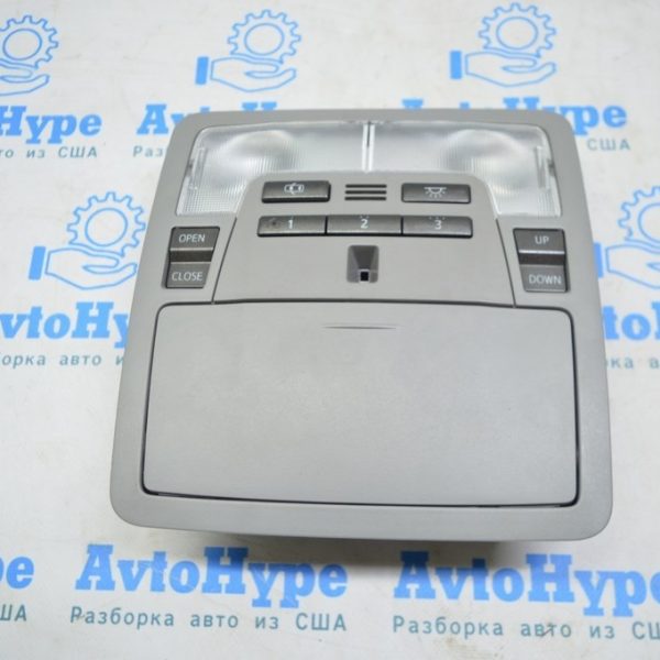 Плафон освещения передний Toyota Camry v50 12-14 usaeuro под люк сер 63650-06422-B0