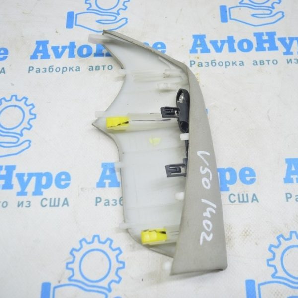 Накладка центральной консоли правая Toyota Camry v50 12-14 usa кожа серая 53921-06010-B0