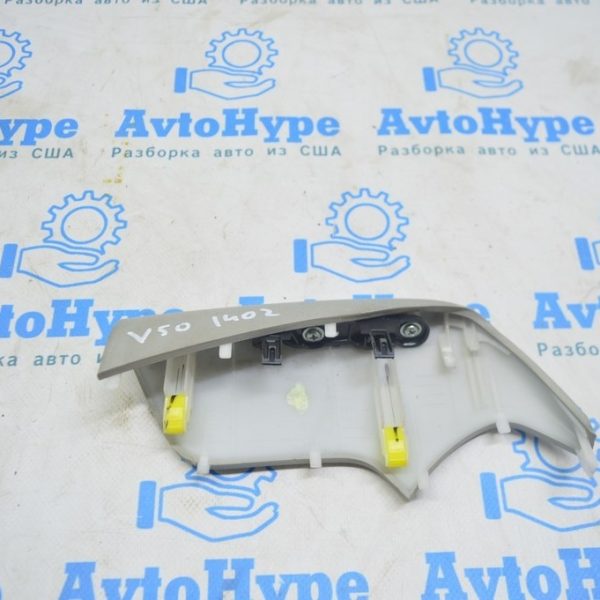 Накладка центральной консоли левая Toyota Camry v50 12-14 usa кожа серая 53922-06010-B0