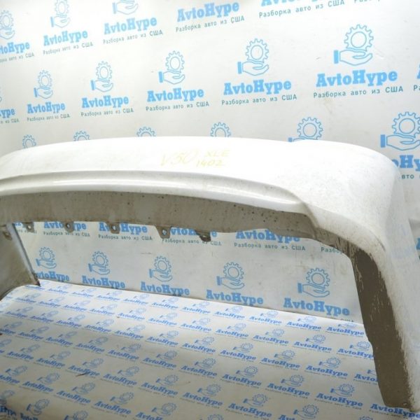 Бампер задний голый Toyota Camry v50 12-14 usa LE XLE (02) белый 52159-06961