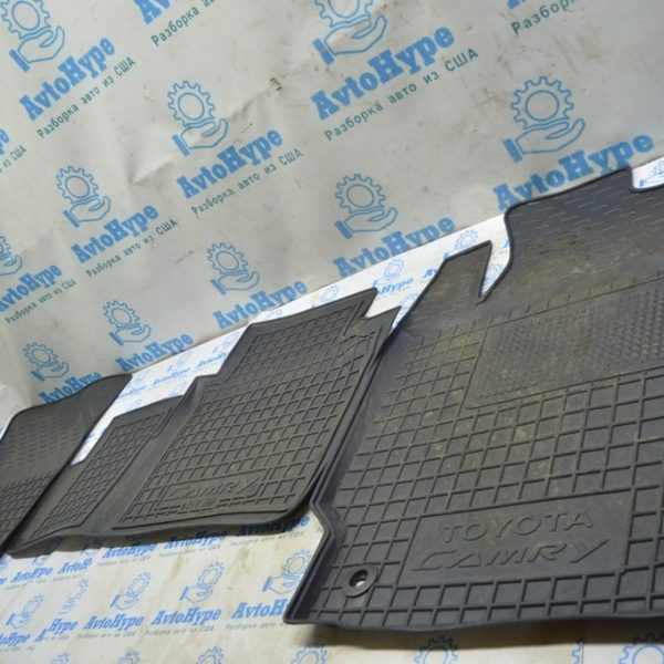 Коврик салона передний левый Toyota Camry v50 12-14 usa резина, черн PT908-03120-20