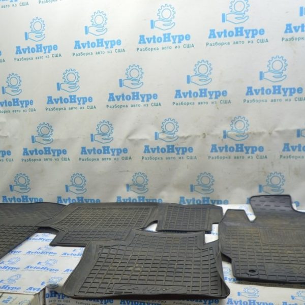 Коврик салона задний левый Toyota Camry v50 12-14 usa резина, черн PT908-03120-20