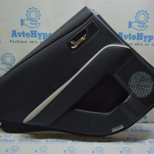 Обшивка двери (карточка) зад лев Lexus RX350 RX450h 10-15 черн с серым реализ вадим 67630-48590-C4