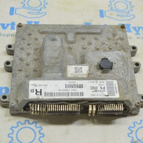 Блок ECU компьютер двигателя Range Rover VOG L322 02-12 (01) разбиты разъёмы 9W83-12B684-RB