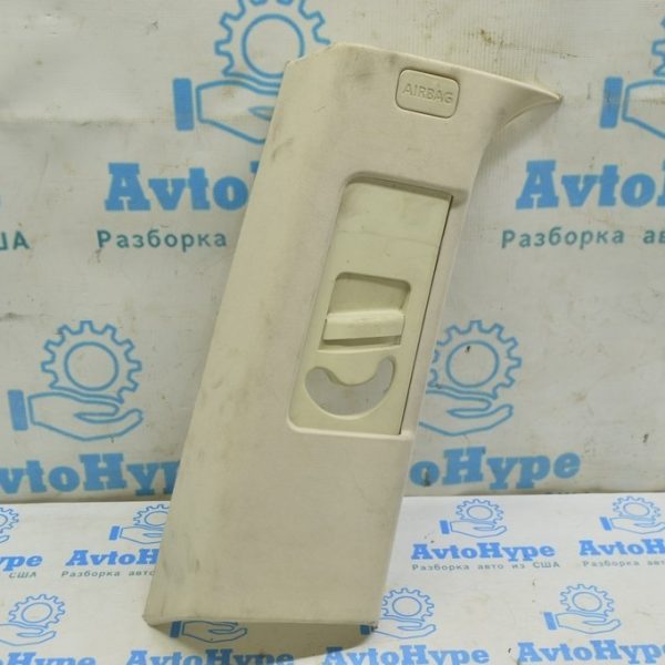 Накладка задней стойки верхняя (ремень) левая Range Rover VOG L322 02-12 беж 9H42-243W11-AB8NUG