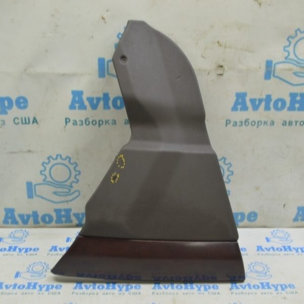 Накладка стойки коричневая правая Range Rover VOG L322 02-12 порез