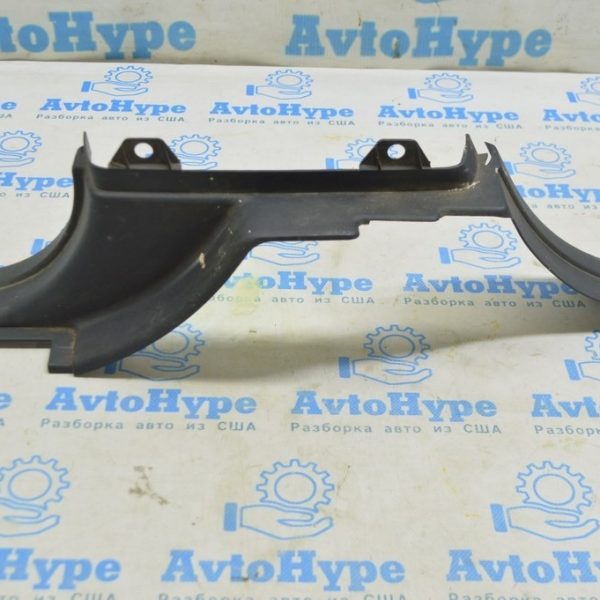 Накладка центральной стойки нижняя левая малая Range Rover VOG L322 02-12 черная LR009339