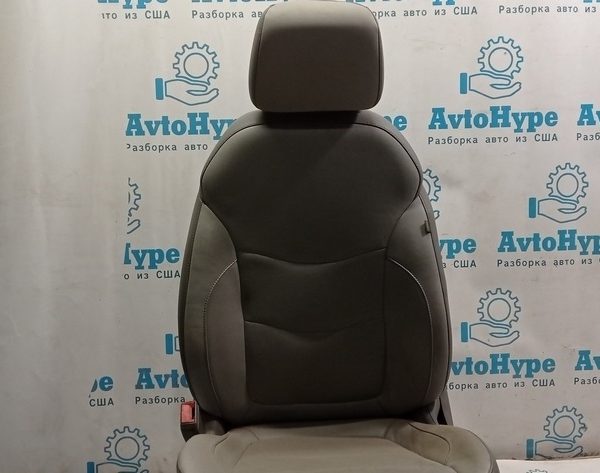 Водительское сидение Chevrolet Volt 16- кожа серое механическое 84529285