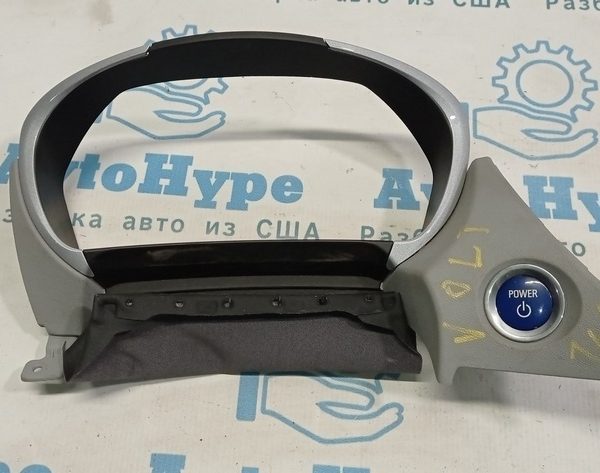 Накладка обрамление приборов Chevrolet Volt 16-  серая 23393713