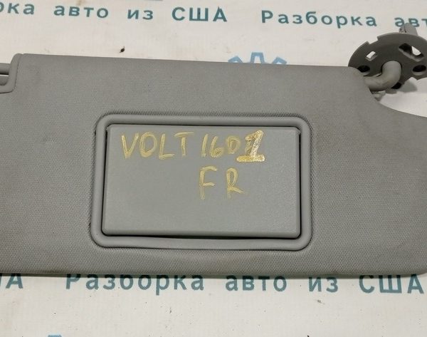 Козырек правый Chevrolet Volt 16- серый 23223686