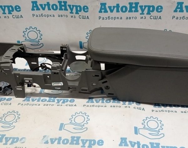 Консоль центральная (подлокотник) Chevrolet Volt 16- серая 23393322